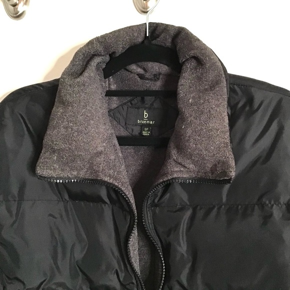 Braemar Black Unisex Puffer Jacket Size SP Pre-Loved Excellent Condition - Picture 3 of 6